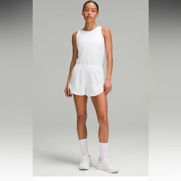 Lululemon Open-Back Running Romper 3" White Size 10
NEW WITH TAGS - Picture 2 of 9